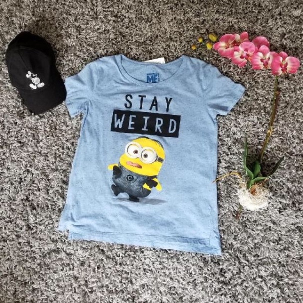 Despicable Me “Stay Weird” Minion T-Shirt